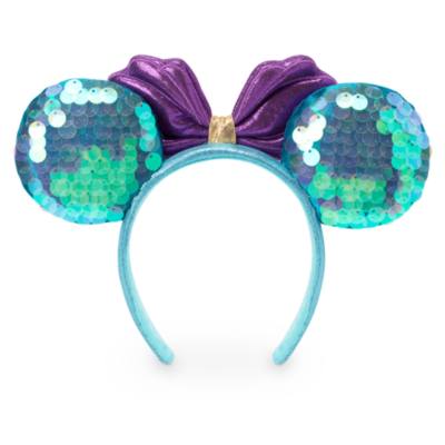 Walt Disney World The Little Mermaid Minnie Mouse Ears Headband for Adults