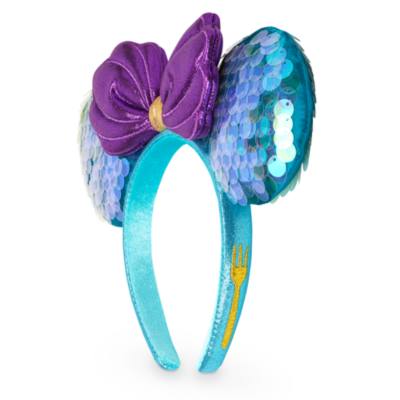 Walt Disney World The Little Mermaid Minnie Mouse Ears Headband for Adults