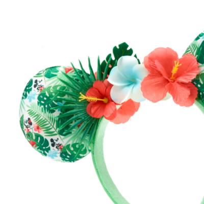 Walt Disney World Minnie Mouse Tropical Hideaway Ears Headband For Adults
