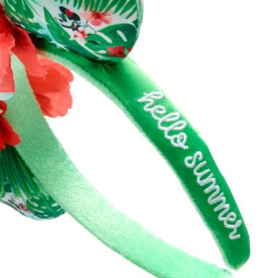 Walt Disney World Minnie Mouse Tropical Hideaway Ears Headband For Adults