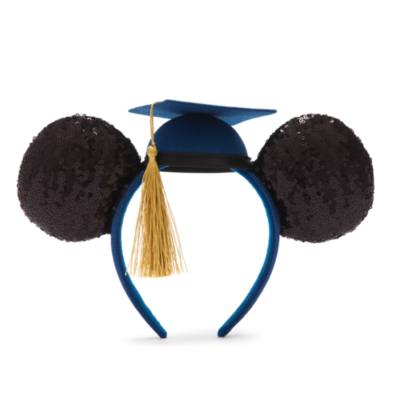 Walt Disney World Mickey Mouse Graduation 21 Ears Headband For Adults Shopdisney