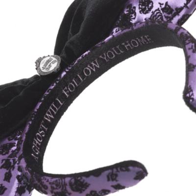 Walt Disney World diadema con orejas Minnie Mouse para adultos, The Haunted Mansion
