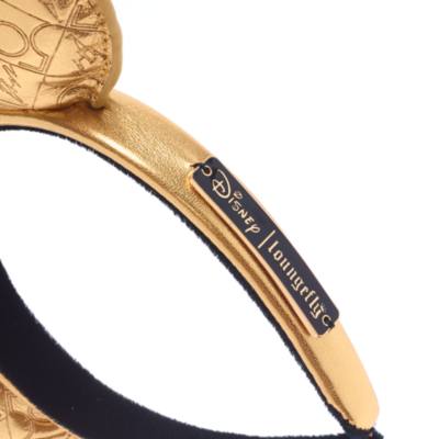 Loungefly diadema con orejas elegantes Minnie Mouse para adultos 50.&ordm; aniversario Walt Disney World