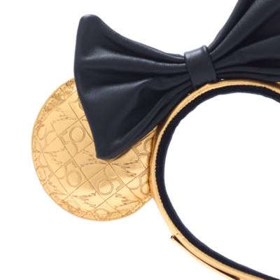 Loungefly diadema con orejas elegantes Minnie Mouse para adultos 50.&ordm; aniversario Walt Disney World