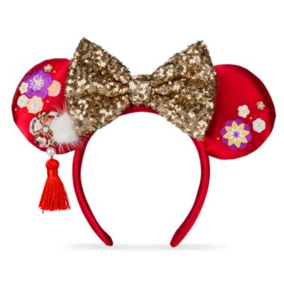 Disney Parks Minnie Mouse Lunar New Year Ears Headband For  display picture 3