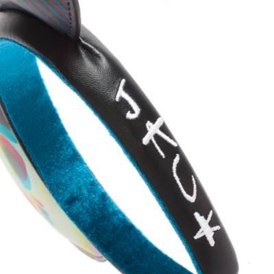 Disney Parks Jack Skellington Mickey Mouse Ears Headband For Adults