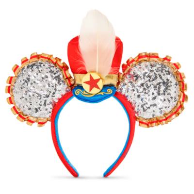 Hatstar Cerchietto Per Capelli Con Orecchie Del Mouse, Colore Nero, Con Fiocco Rosso E Pois Bianchi, Per Carnevale E Carnevale, Per Bambini E Adulti