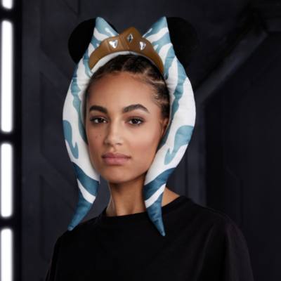 Disney Parks Ahsoka Tano Minnie Mouse Ears Headband For Adults, Star Wars