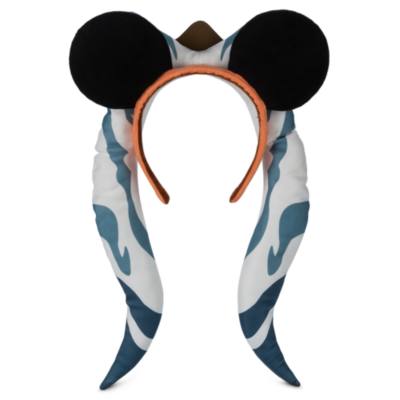 Disney Parks Ahsoka Tano Minnie Mouse Ears Headband For Adults, Star Wars