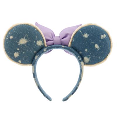 Disney Parks - Minnie Maus - Denim- und Lavendel-Haarreif mit Ohren f&uuml;r Erwachsene
