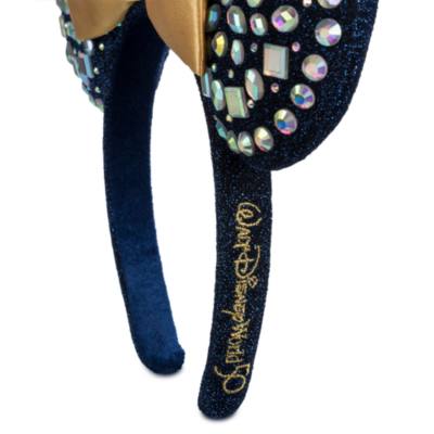 Walt Disney World Minnie Mouse 50th Anniversary Jewelled Ears Headband For Adults