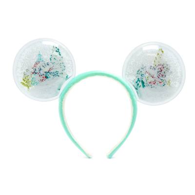 Disney Parks diadema orejas bola de nieve Mickey y Minnie para adultos