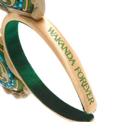 Cerchietto adulti con orecchie Topolino Black Panther: Wakanda Forever Parchi Disney