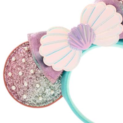Disney Parks The Little Mermaid Minnie Mouse Ears Headband for Adults