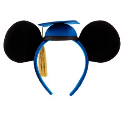 Walt Disney World Mickey Mouse Graduation 2023 Ears Headband For Adults