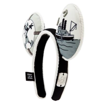 Micky Maus - Steamboat Willie - Disney100 Decades Kollektion - Haarband mit Ohren f&uuml;r Erwachsene - 1 von 10