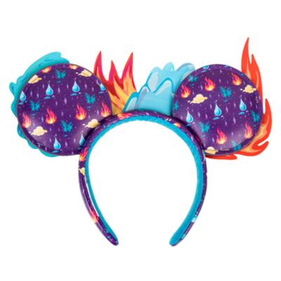 Disney Parks Elemental Mickey Ears Headband For Adults