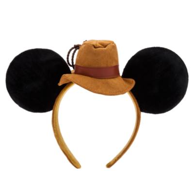 Disney Parks Indiana Jones Mickey Ears Headband For Adults