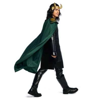 Set casco e mantello adulti Loki