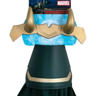 Set casco e mantello adulti Loki