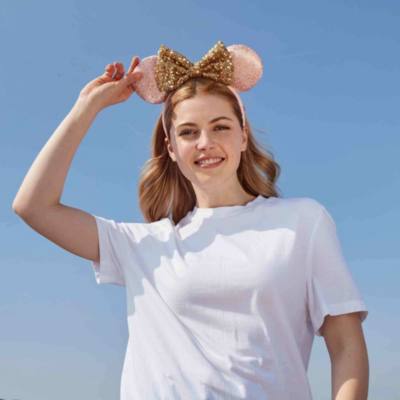 Disney Parks Disney Princess Minnie Mouse Ears Headband For Adults
