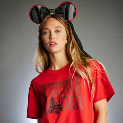 Disney Parks Darth Vader Minnie Mouse Ears Headband For Adults, Star Wars