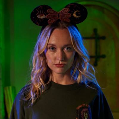 Disney Parks Hocus Pocus Minnie Mouse Ears Headband For Adults