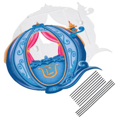Cinderella's Carriage Wheelchair Cover Set