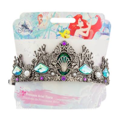 Ariel Silver-Toned Costume Tiara