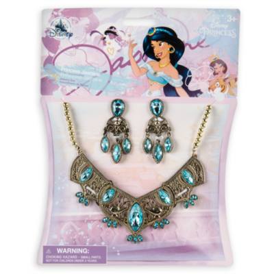 Princess Jasmine Golden Costume Jewellery Set
