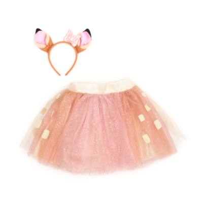 Disney Store Bambi Tutu Skirt and Headband Set For Kids