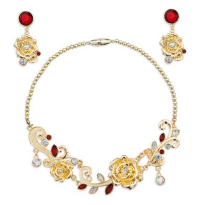 Disney Store Belle Costume Jewellery Set