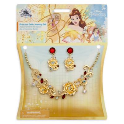 Disney Store Belle Costume Jewellery Set