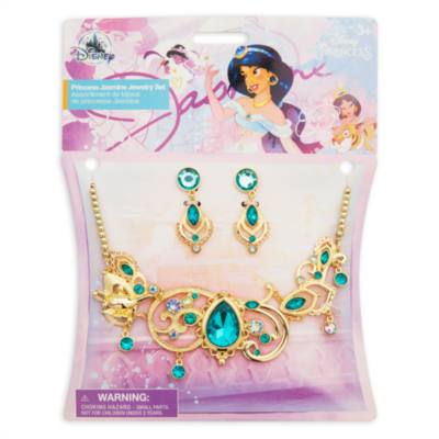 Parure de bijoux Princesse Jasmine de d&eacute;guisement