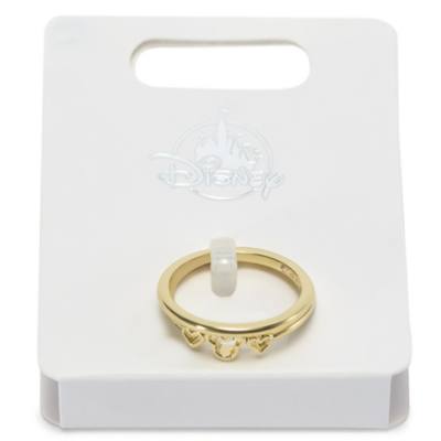 Mickey Mouse Goldtone Heart Ring