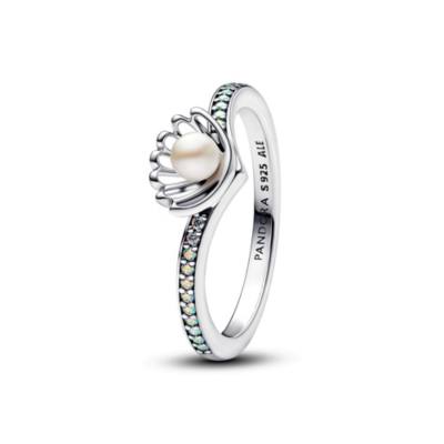 Disney X Pandora Disney Princess Ariel Shell Treated Freshwater Cultured Pearl Ring