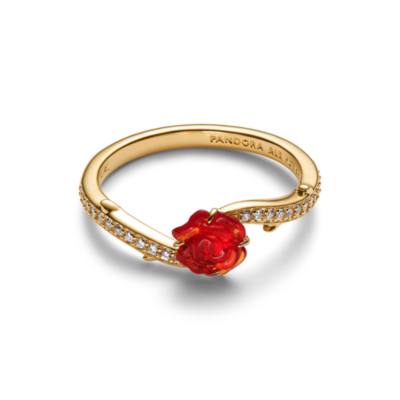 Disney X Pandora Beauty and the Beast Enchanted Rose Ring