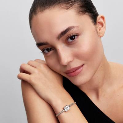 Disney X Pandora Disney Princess Storybook Lab-Grown Diamond Snake Chain Bracelet