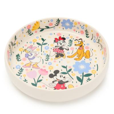 Mickey Mouse and Friends Floral Dinner Bowl