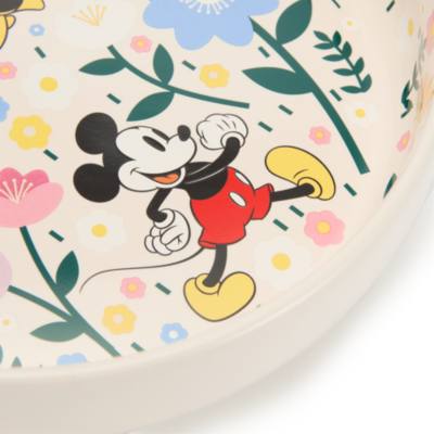 Mickey Mouse and Friends Floral Dinner Bowl