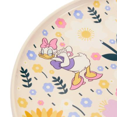 Mickey Mouse and Friends Floral Dinner Plate