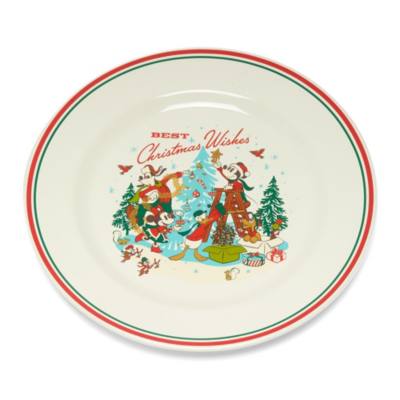 Mickey Mouse and Friends Festive Vintage Dinner Plate
