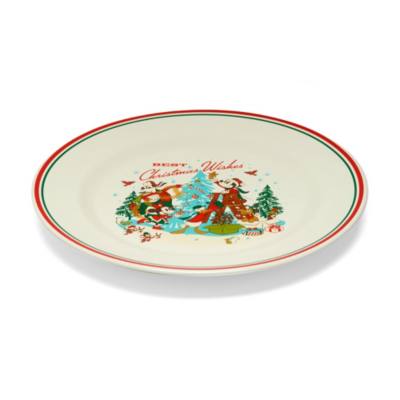 Mickey Mouse and Friends Festive Vintage Dinner Plate