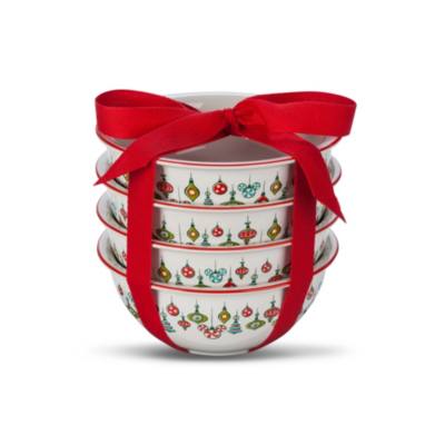 Mickey and Friends Vintage Christmas Bowls, Set of 4