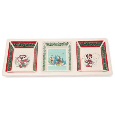 Mickey Mouse and Friends Festive Vintage Serving Dish