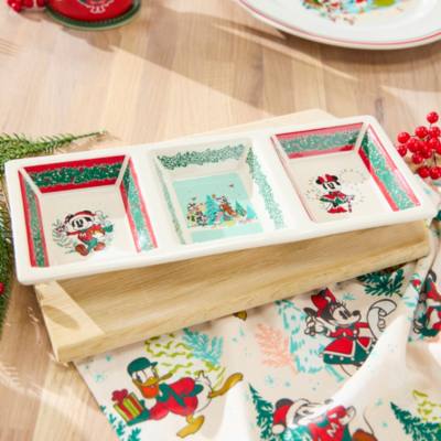Mickey Mouse and Friends Festive Vintage Serving Dish