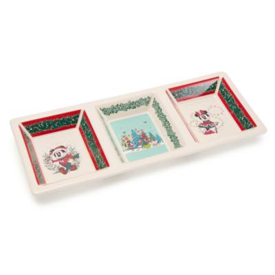 Mickey Mouse and Friends Festive Vintage Serving Dish