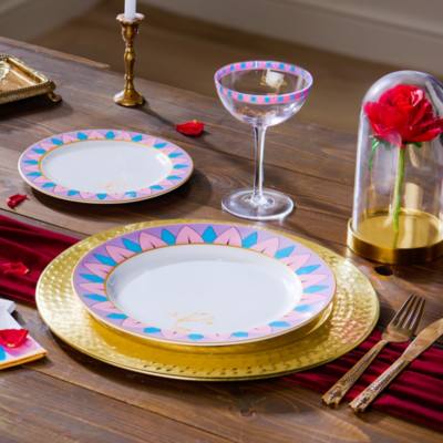 Grande assiette La Belle et la B&ecirc;te