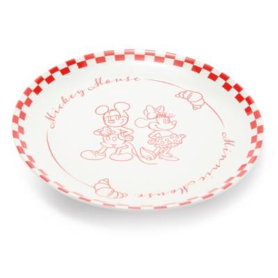 Mickey Mouse and Minnie Mouse Pastry Plate