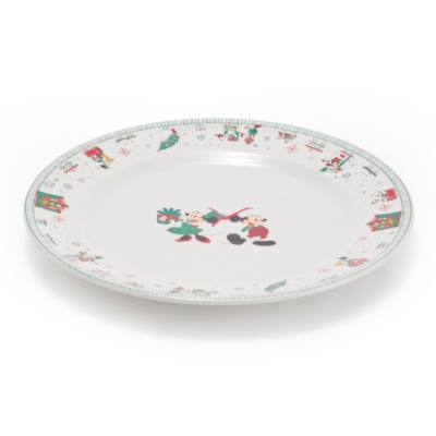 Mickey Mouse and Friends Christmas Dinner Plate